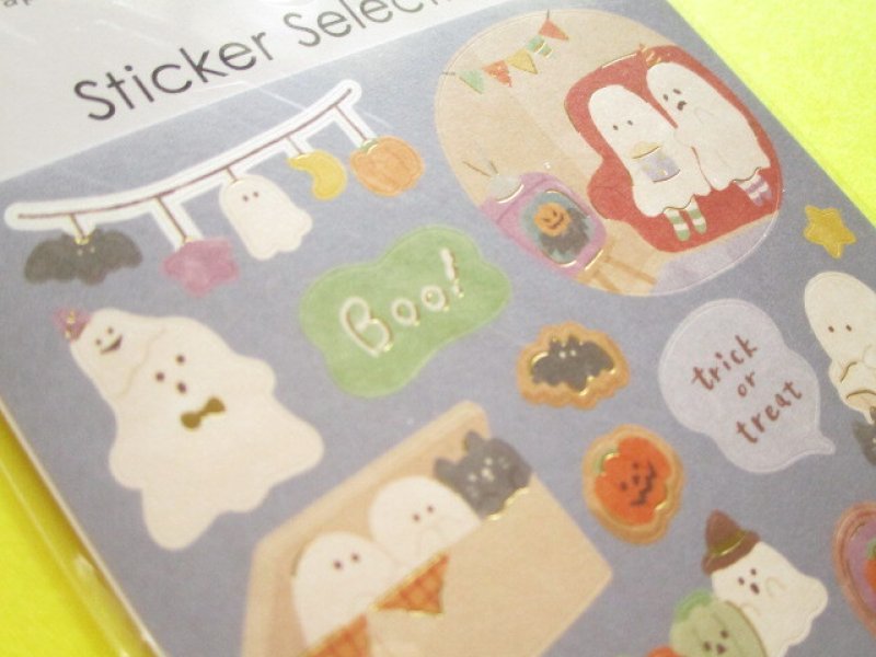 Photo3: Kawaii Cute Stickers Sheet Gaia *Natural Halloween 2 (466815)