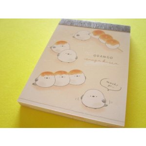 Photo: Kawaii Cute Mini Memo Pad Kamio Japan *Odango Enaga Kissa (228210)