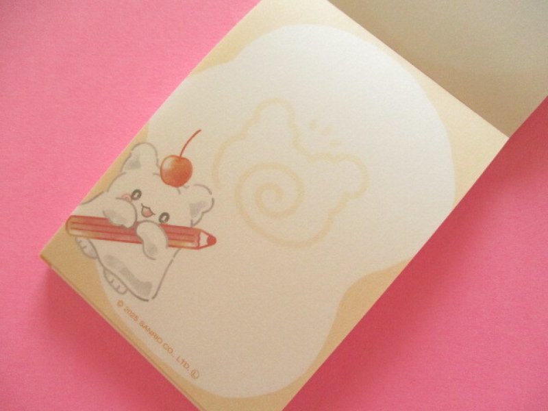 Photo1: Kawaii Cute Mini Memo Pad Hanamaruobake Crux *はなまるおばけ (306246）