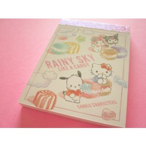 Photo: Kawaii Cute Mini Memo Pad Sanrio Characters Crux *Rainy Sky (306646）