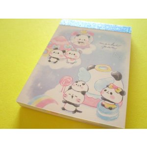 Photo: Kawaii Cute Mini Memo Pad Mochi Mochi Panda Kamio Japan *Mochi Pan Town (228198)