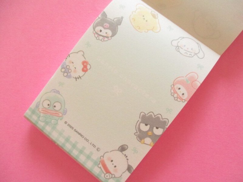 Photo1: Kawaii Cute Mini Memo Pad Sanrio Characters Crux *Circle (131186）