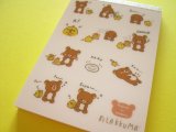 Photo: Kawaii Cute Large Memo Pad Rilakkuma San-x *stay with me (MH28002)