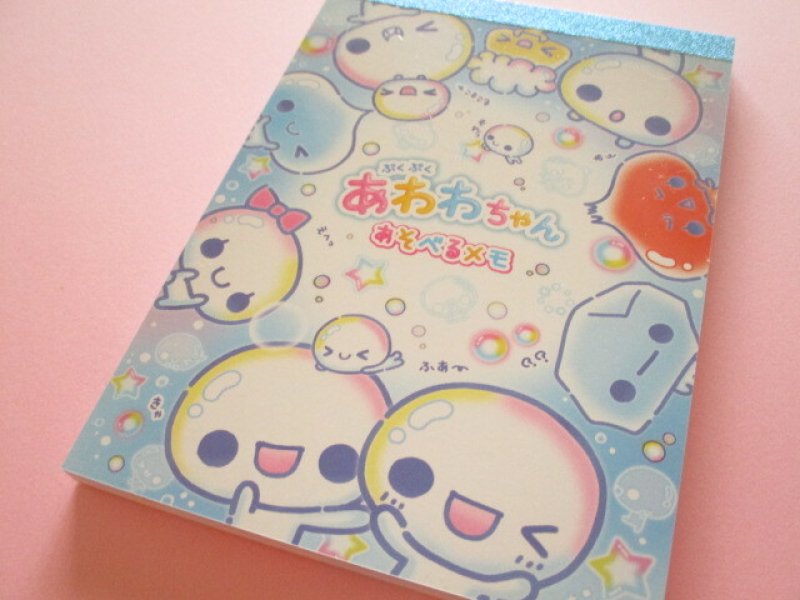 Photo1: Kawaii Cute Large Memo Pad Kamio Japan *あわわちゃん (228735) (1)