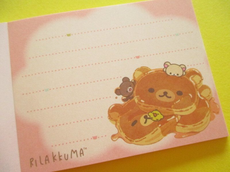 Photo2: Kawaii Cute Mini Memo Pad Rilakkuma San-x *stay with me (MH28101-2)