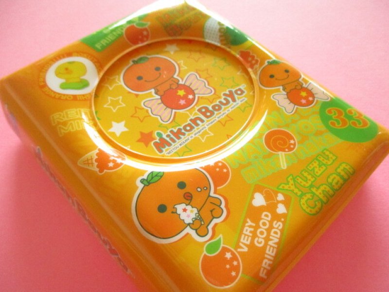 Photo1: Kawaii Cute Multi Collection Holder San-x *みかんぼうや (FA16102） 