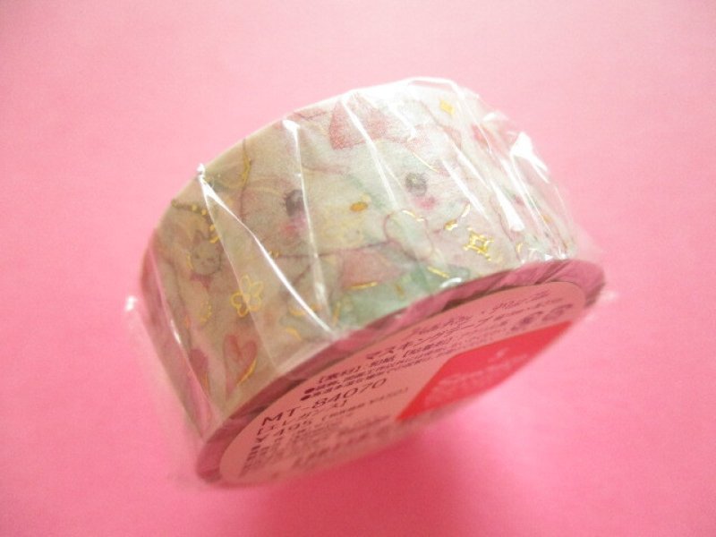 Photo1: Kawaii Cute Masking Tape Sticker Hello Kitty × たけい みき Miki Takei Clothes Pin *Elegance (MT-84070)