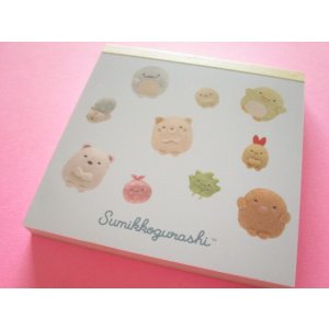 Photo: Kawaii Cute Square Memo Pad Stuffed animal photographs San-x *Sumikkogurashi (MH29102)