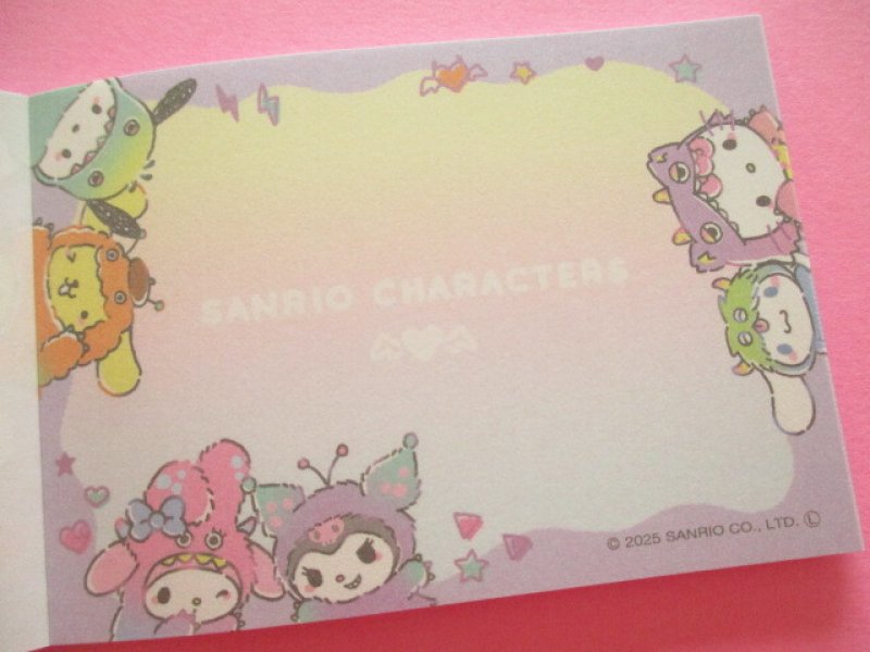 Photo2: Kawaii Cute Mini Memo Pad Sanrio Characters Crux *Monster (131171）