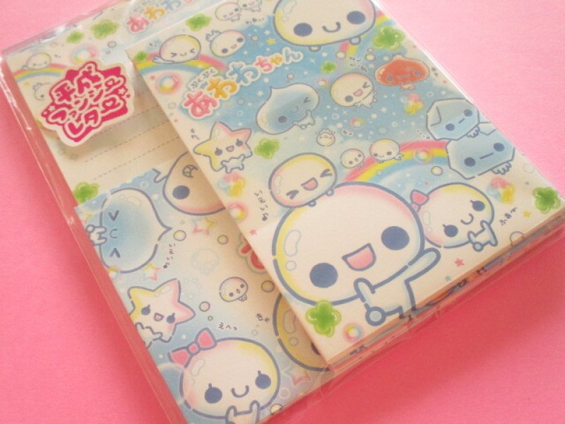 Photo2: Kawaii Cute Letter Set 平成ファンシー Kamio Japan *あわわちゃん (228646)