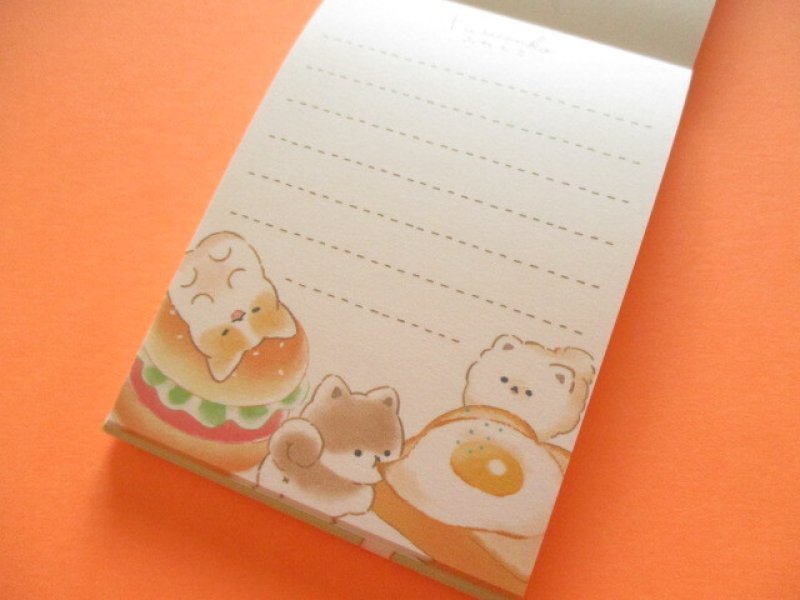 Photo1: Kawaii Cute Mini Memo Pad Fuwanko Crux *Bakery (134805)