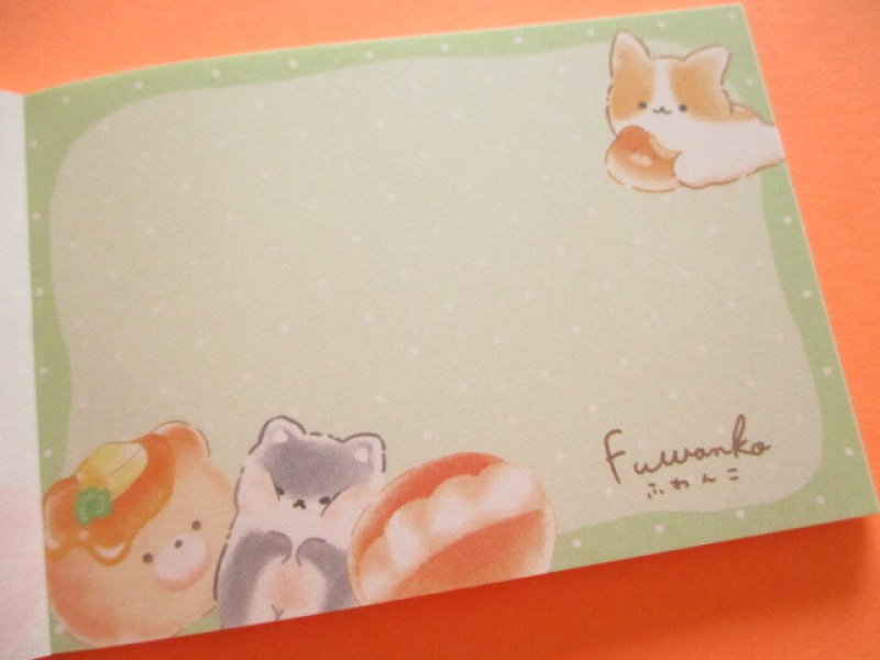 Photo2: Kawaii Cute Mini Memo Pad Fuwanko Crux *Bakery (134805)