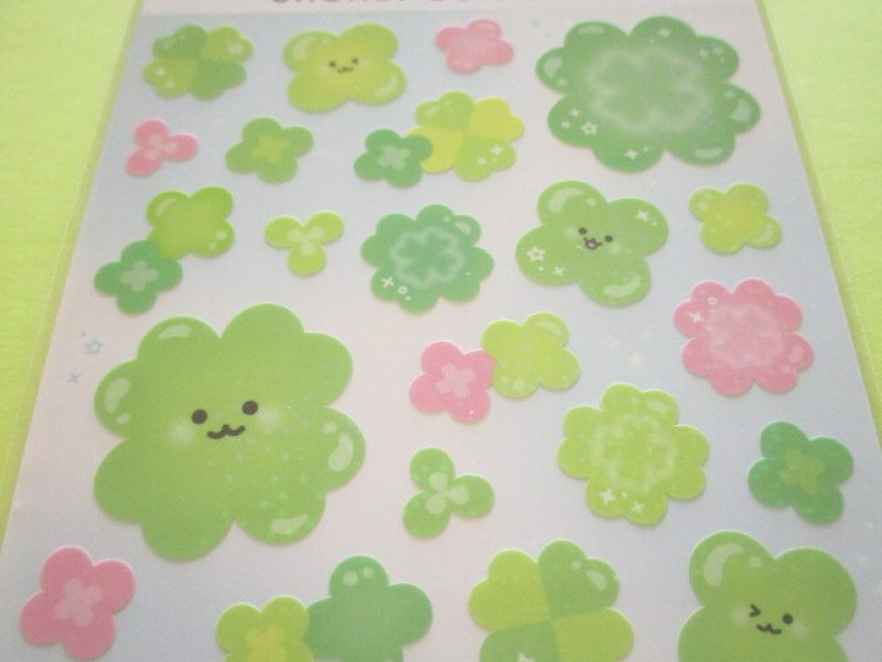 Photo1: Kawaii Cute Stickers Sheet Gaia *Clover World (466837-2)