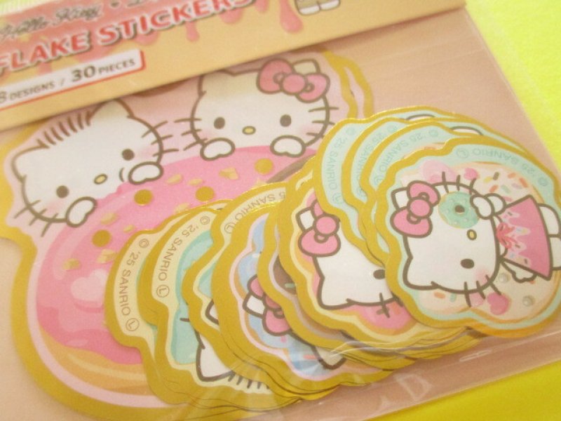 Photo1: Kawaii Cute Sticker Flakes Sack Sanrio *Hello Kitty (415938)
