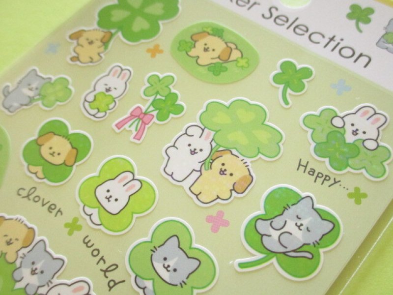 Photo3: Kawaii Cute Stickers Sheet Gaia *Clover World (466837-1)