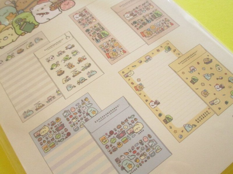 Photo3: Kawaii Cute Regular Letter Set San-x Sumikkogurashi *Sumikko no Okiniiri (LH85001)