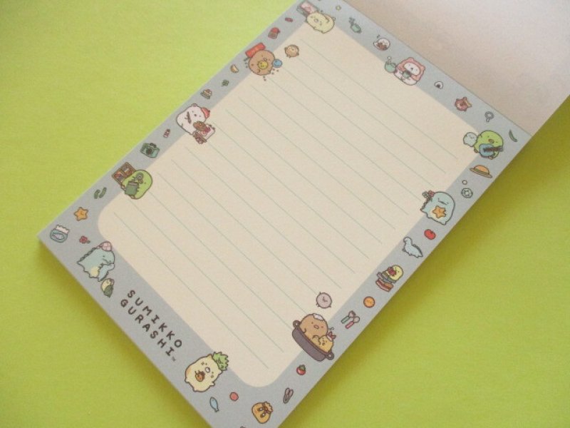 Photo3: Kawaii Cute Large Memo Pad Sumikkogurashi San-x *Sumikko no Okiniiri  (MH29402)