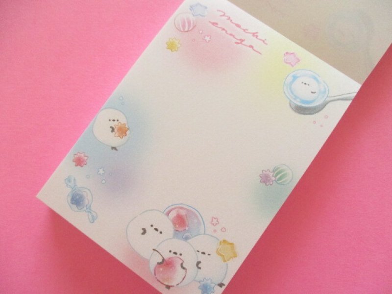 Photo1: Kawaii Cute Petit Memo Pad Q-LiA * もちえなが つやつや(00092)