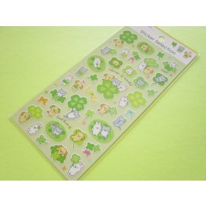 Photo: Kawaii Cute Stickers Sheet Gaia *Clover World (466837-1)