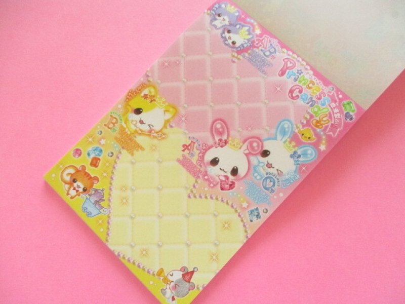 Photo2: Kawaii Cute V Large Memo Pad Candy Twins Q-LiA *Princess Candy (00114)