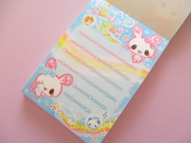 Photo1: Kawaii Cute Petit Memo Pad Candy Twins Q-LiA *Blue (00116)
