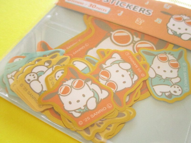 Photo1: Kawaii Cute Sticker Flakes Sack Sanrio *Pochacco (415990)