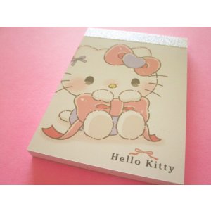 Photo: Kawaii Cute Mini Memo Pad Hello Kitty Crux *るんるんリボン (135348）