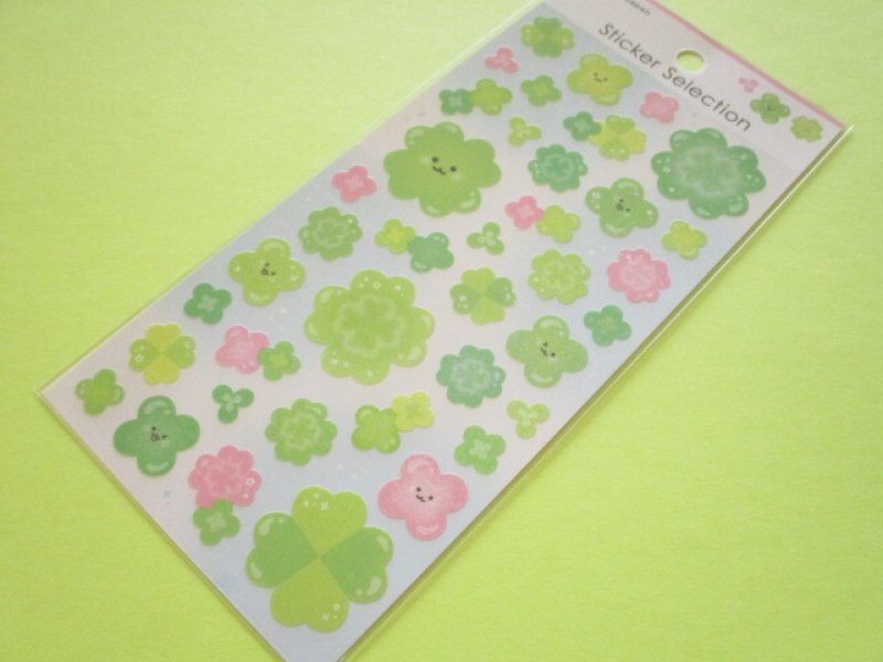 Photo1: Kawaii Cute Stickers Sheet Gaia *Clover World (466837-2) (1)