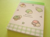 Photo: Kawaii Cute Mini Memo Pad Oishii Kamesan Crux *チラシ (135811)