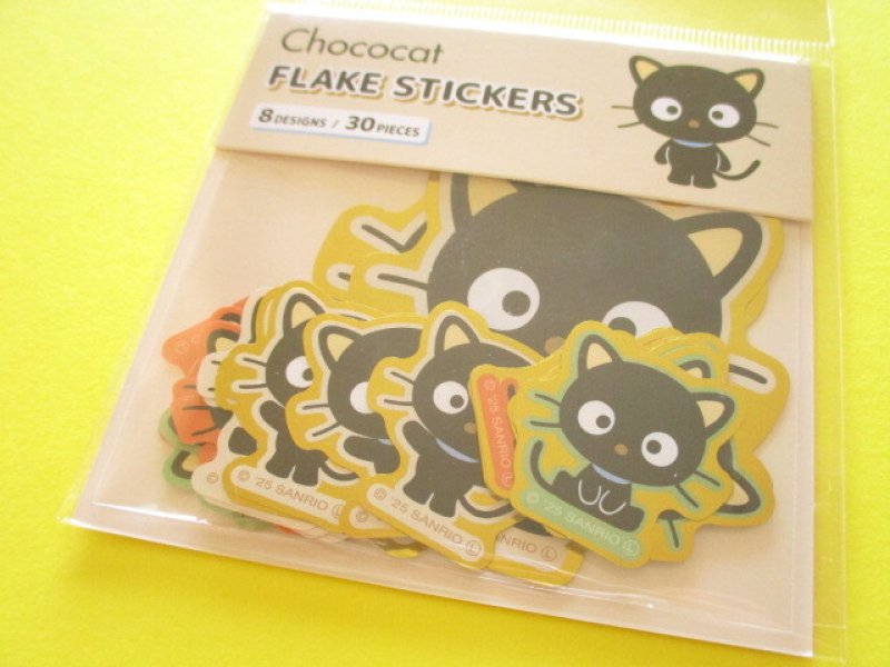 Photo1: Kawaii Cute Sticker Flakes Sack Sanrio *Chacocat (416034) (1)