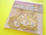 Photo: Kawaii Cute Sticker Flakes Sack Sanrio *Kuromi  (415952)