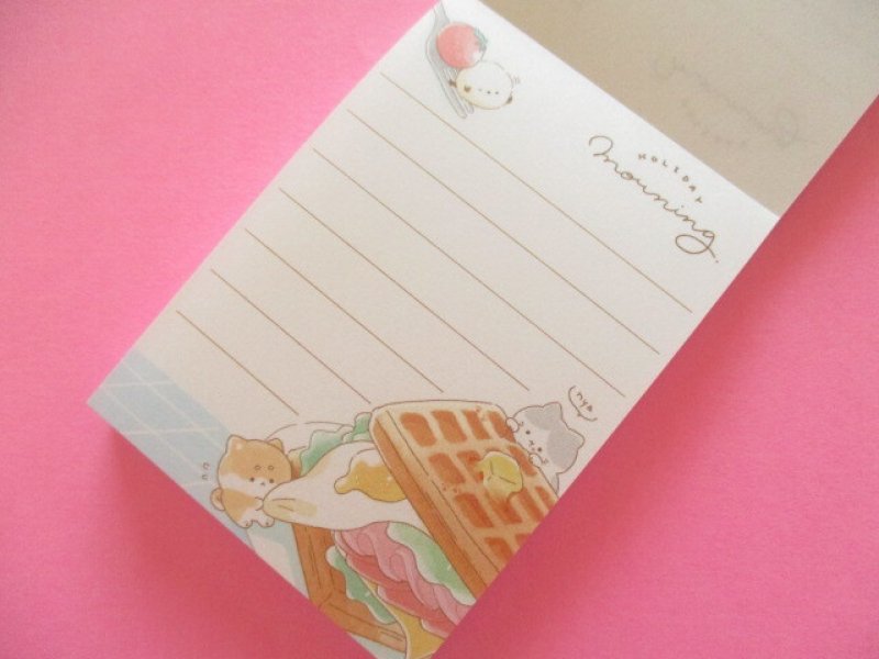 Photo1: Kawaii Cute Petit Memo Pad Q-LiA *Holiday Morning (00093)