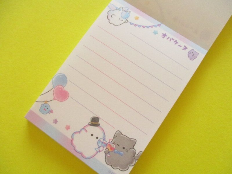Photo1: Kawaii Cute Mini Memo Pad Obakenu Crux *Celebration (135830)