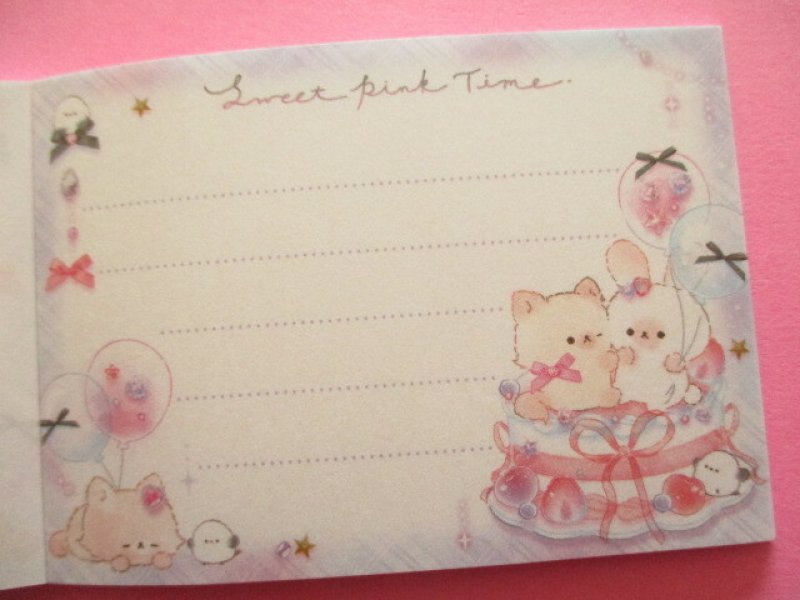 Photo2: Kawaii Cute Petit Memo Pad Q-LiA *Sweet Pink Time (00134)
