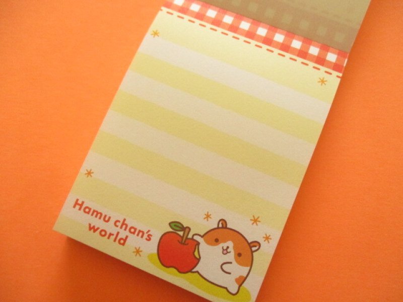 Photo1: Kawaii Cute Mini Memo Pad Crux *Hamu Chan's World (136833)