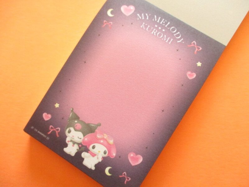 Photo1: Kawaii Cute Mini Memo Pad Sanrio Characters Sun-Star *My Melody & Kuromi Dream (S2851830)