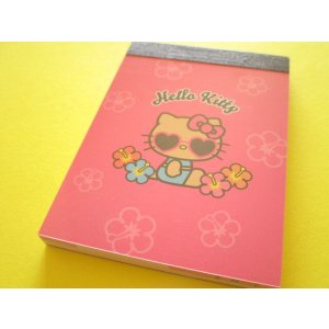 Photo: Kawaii Cute Mini Memo Pad Hello Kitty Crux *Hibiscus (307280）
