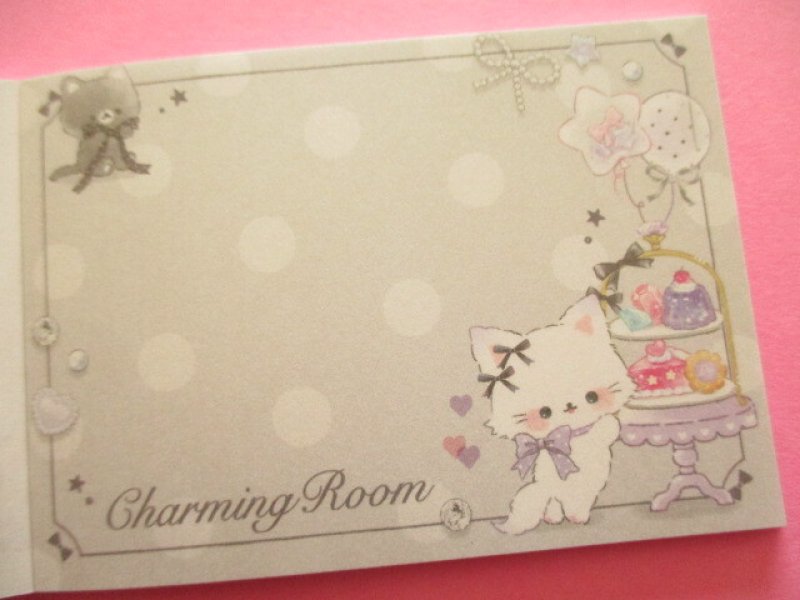 Photo2: Kawaii Cute Petit Memo Pad Charming Room Q-LiA *Chaton (04462)