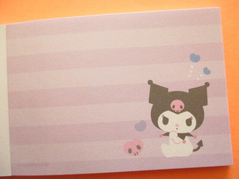 Photo2: Kawaii Cute Mini Memo Pad Kuromi Sun-Star *Pastel (S2851199) 
