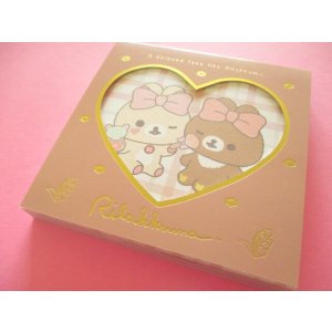 Photo: Kawaii Cute Square Memo Pad Rilakkuma San-x *Makeup Rilakkuma (MH30001)