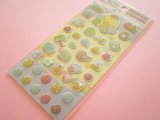 Photo: Kawaii Cute Funi Funi Hologram Stickers Sheet Sumikkogurashi San-x *Gummy Gummy Party (SE70902)