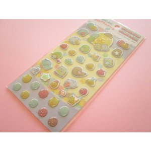 Photo: Kawaii Cute Funi Funi Hologram Stickers Sheet Sumikkogurashi San-x *Gummy Gummy Party (SE70902)