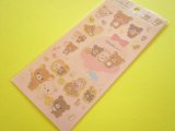 Photo: Kawaii Cute Stickers Sheet Rilakkuma San-x *Makeup Rilakkuma (SE70802)