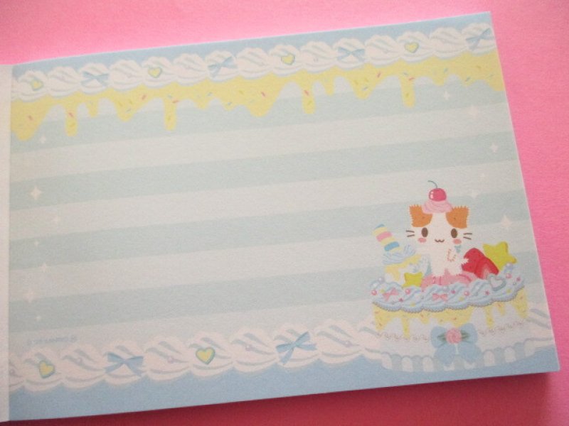 Photo1: Kawaii Cute Large Memo Pad sun-star *mashumaromitaina fuwafuwanyanko (S2851440)