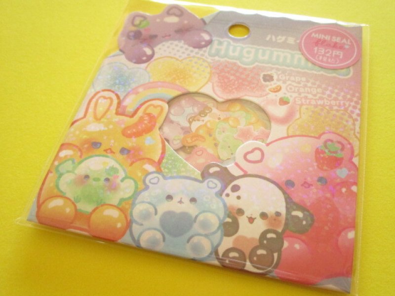 Photo1: Kawaii Cute Sticker Flakes Sack Crux *Hugummies (137262) (1)