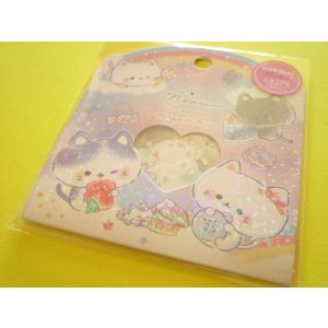 Photo: Kawaii Cute Sticker Flakes Sack Crux *Meow Meow Nyanko (137265)