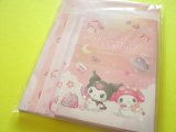 Photo: Kawaii Cute Letter Set Sanrio *My Melody & Kuromi  (134755)