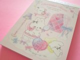 Photo: Kawaii Cute V Large Memo Pad Charming Room Q-LiA *Lapin (04458)