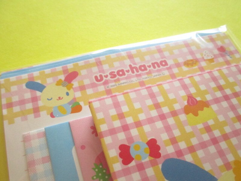 Photo1: Kawaii Cute Letter Set Sanrio *U*SA*HA*NA (135529)