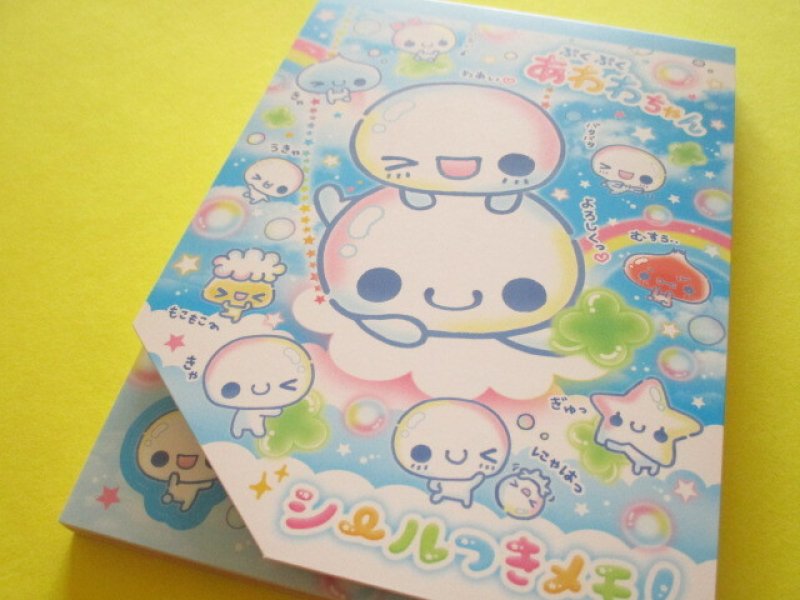 Photo1: Kawaii Cute Large Memo Pad Kamio Japan *あわわちゃん (230854) (1)